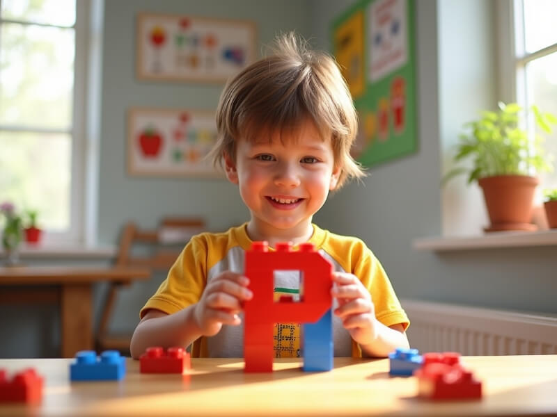 Writing Letters with Lego: Complete Guide for Letter P Writing letters LearningMole Writing letters