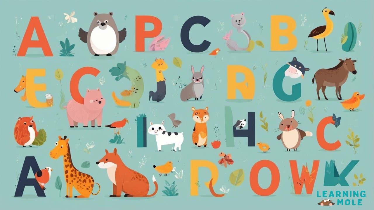 Alphabet for Kids with Animals ABCs: The Complete UK Teaching Guide Alphabet LearningMole alphabet