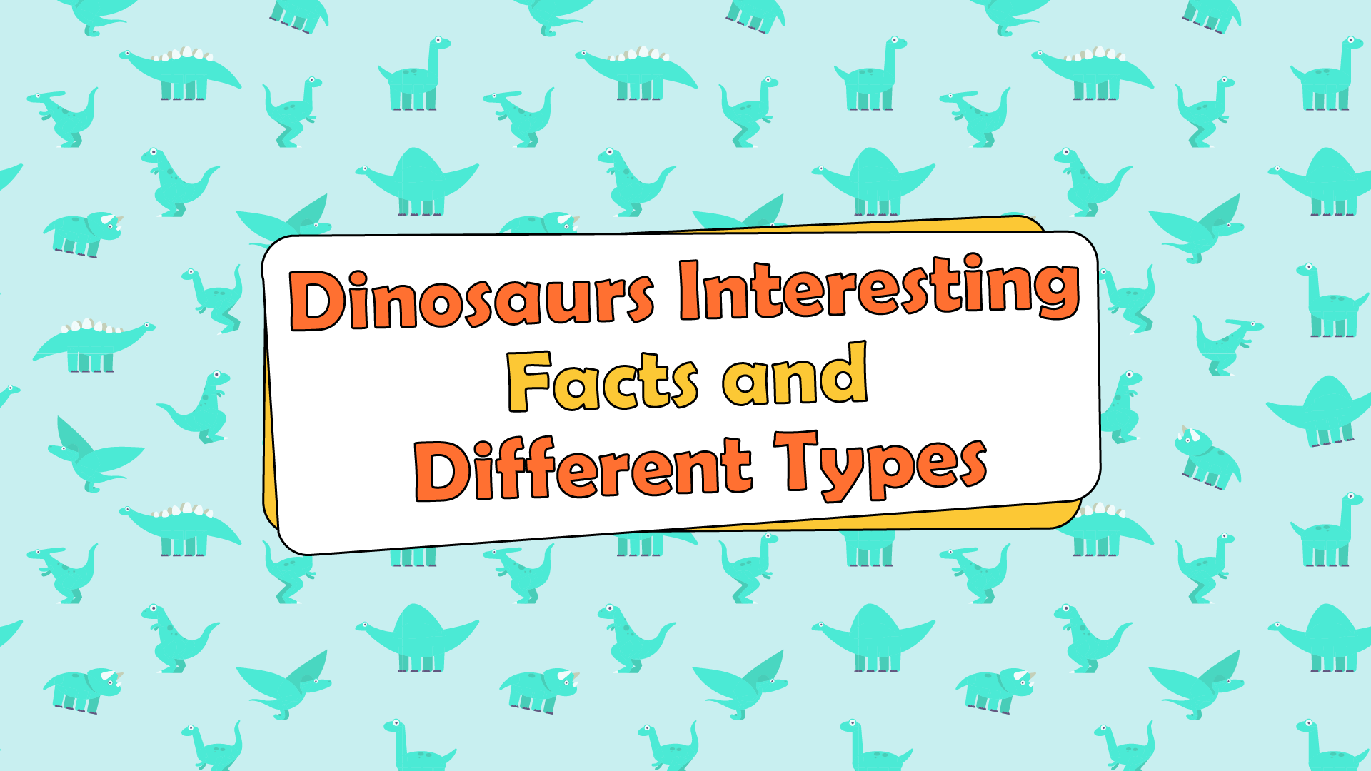 Discover Dinosaurs for Kids: Amazing Prehistoric Creatures!