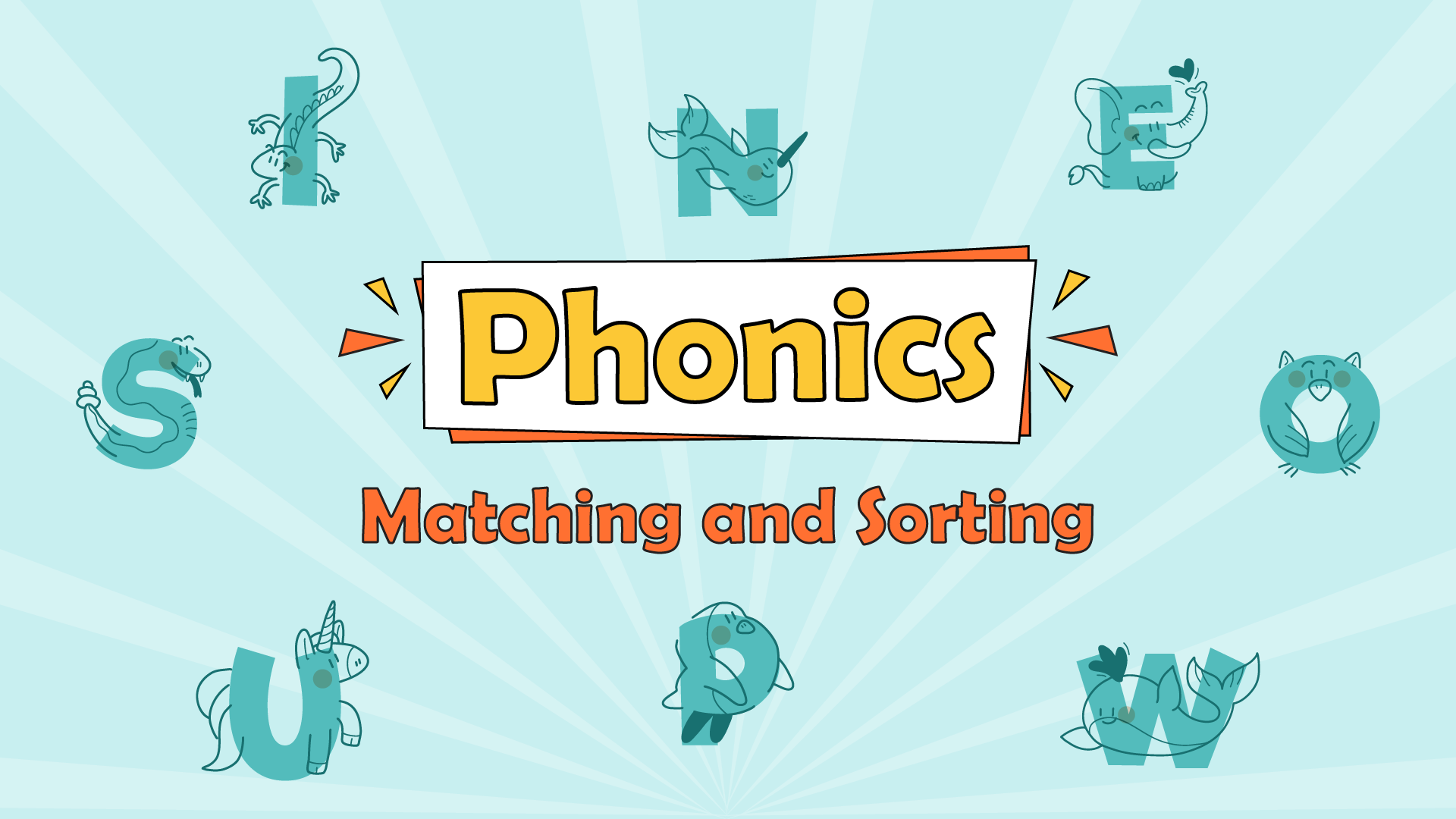 Phonics Sounds of words for Children – Matching and Sorting