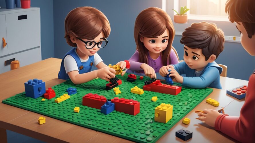 4 LEGO Maths Challenge: Teaching Symmetry with Bricks
