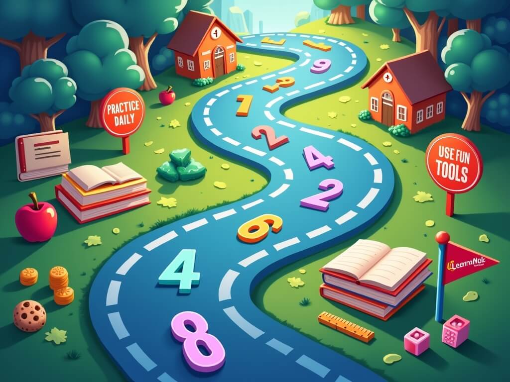 Number Counting in English: The Complete Educational Guide Number Count,counting skills LearningMole number count