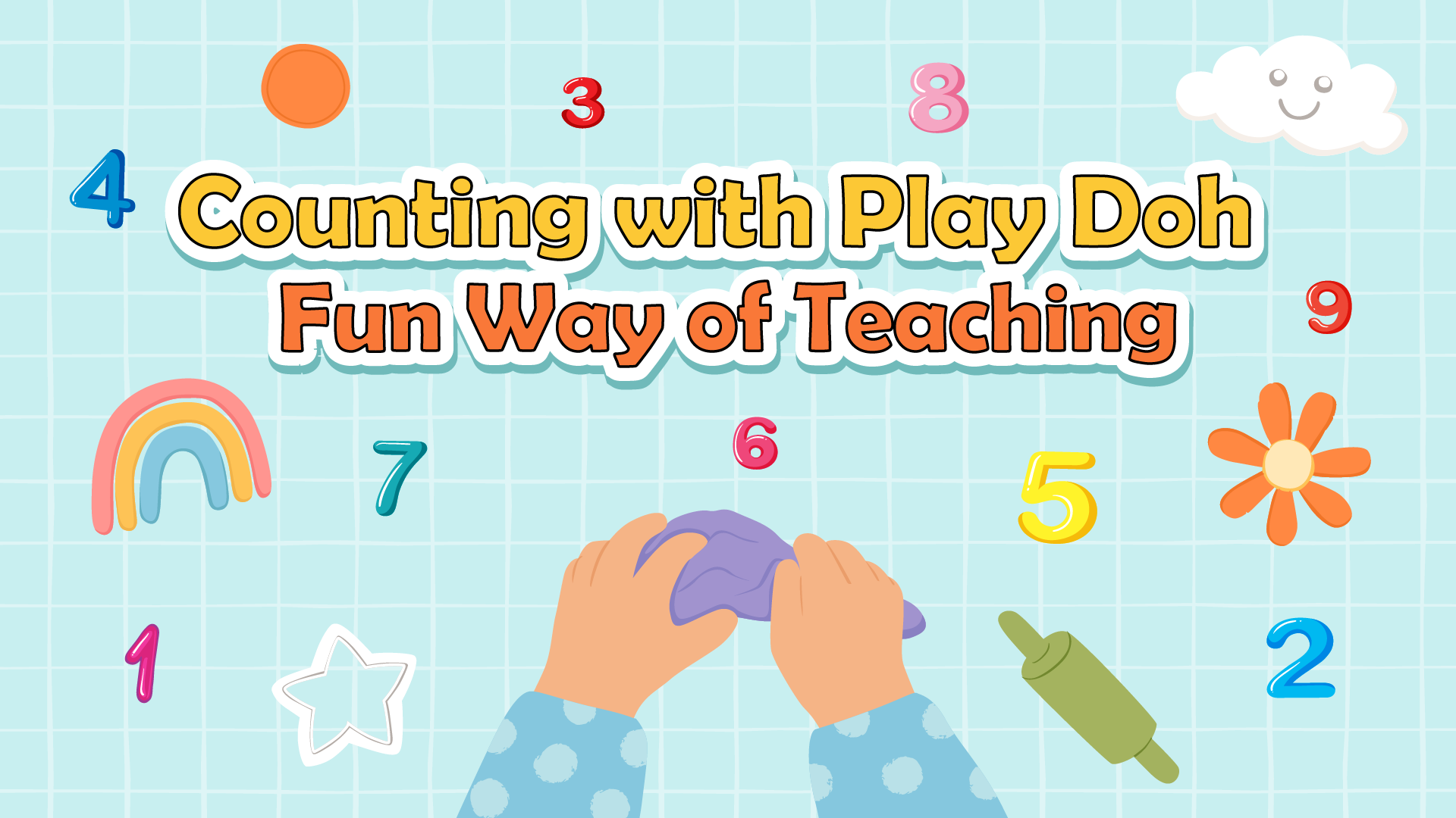Counting with Play Doh – Fun Way of Teaching