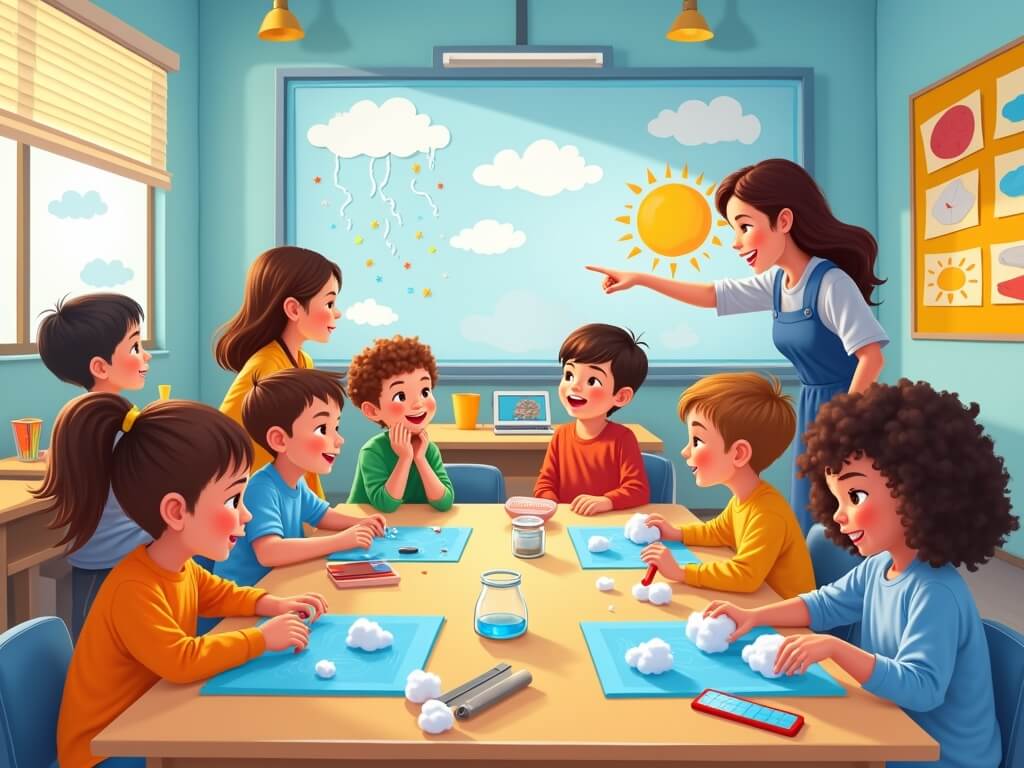 What is This Wonderful Weather Around us? Weather around us,types of weather,weather for kids,facts about the weather LearningMole Weather around us