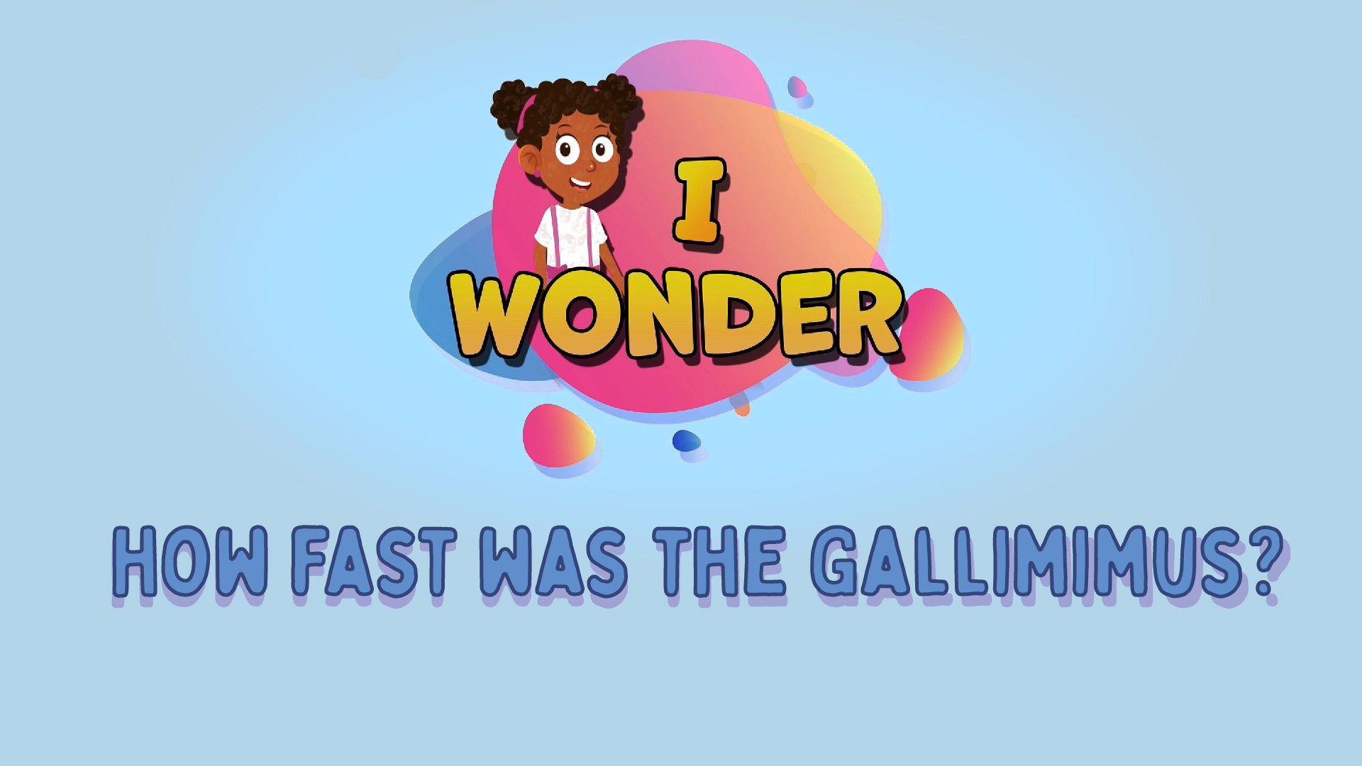 How Fast Was The Gallimimus?