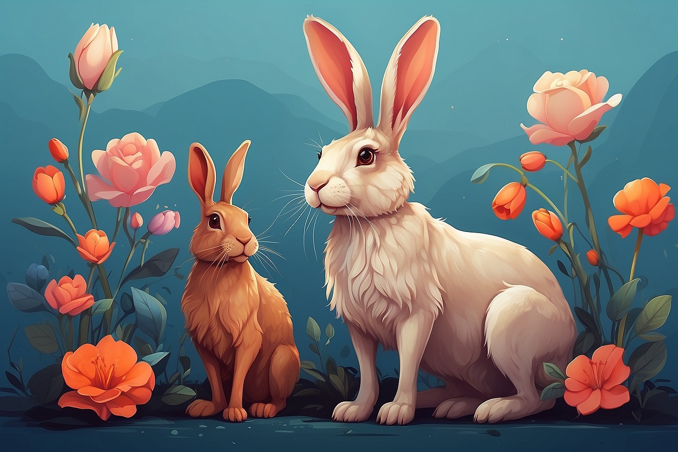 Rabbits and Hares: 6 Astounding Differences Between the Two Long-Eared Small Mammals Rabbits and Hares, Rabbits LearningMole Rabbits and Hares, Rabbits LearningMole