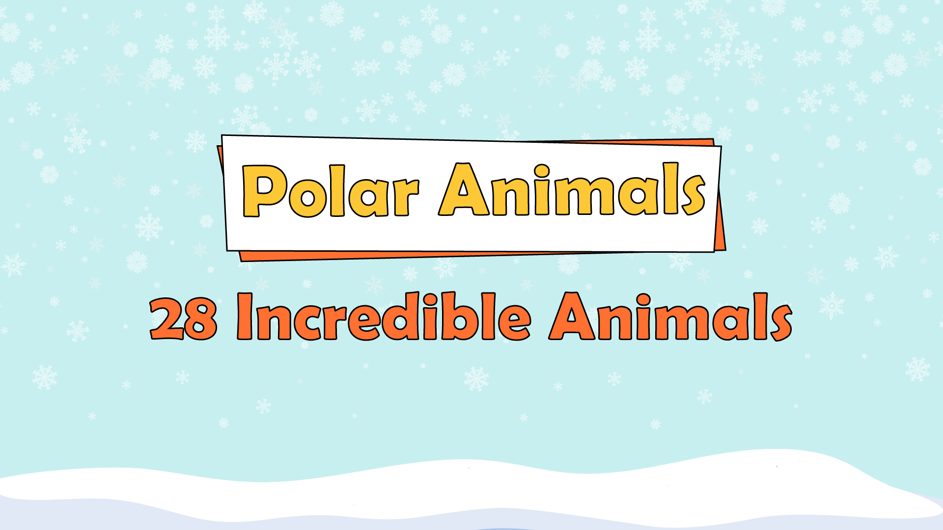 Polar Animals: 28 incredible Animals