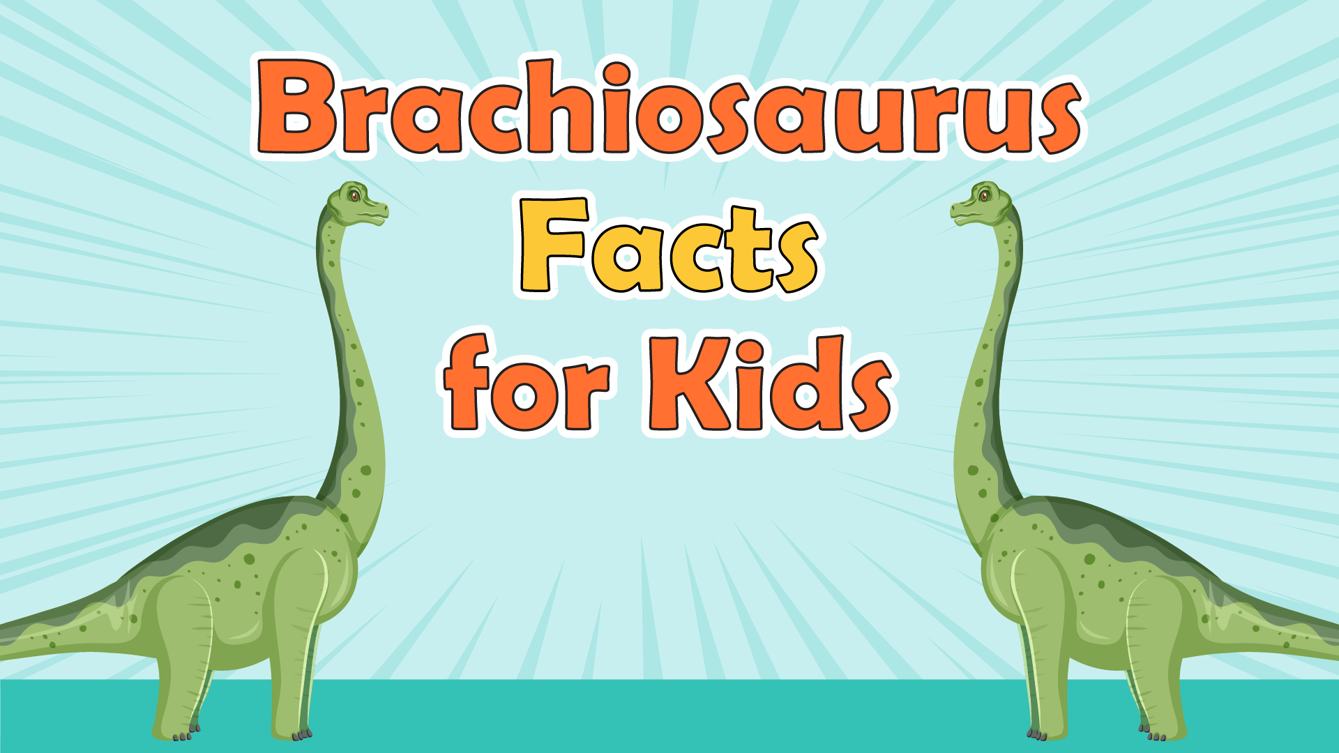 Brachiosaurus Facts for Kids – 5 Brave Facts about Brachiosaurus