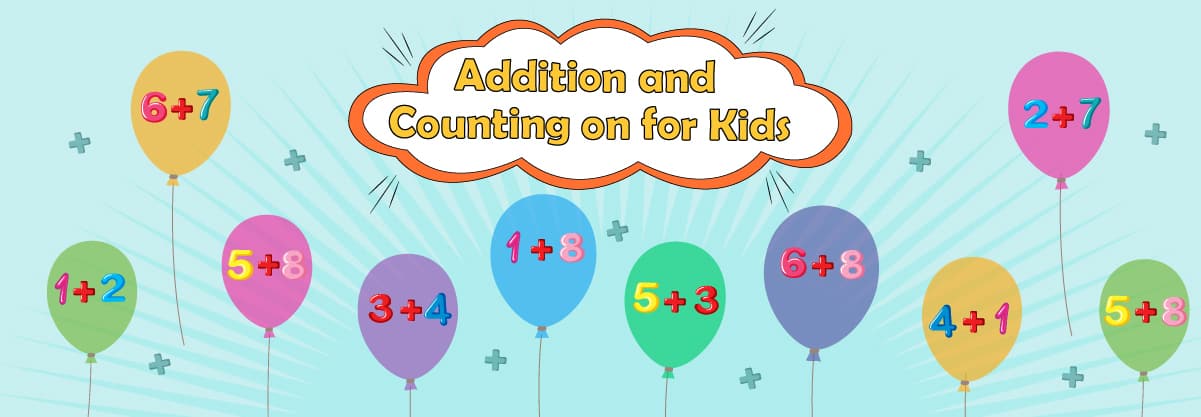 Addition and Counting on for Kids – Mental Math Strategies