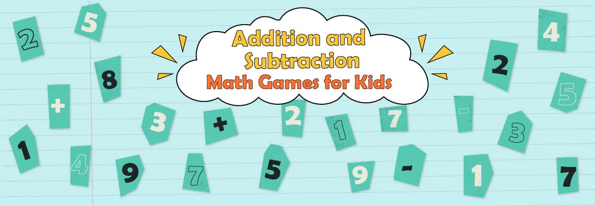 Addition and Subtraction Math Games for Kids