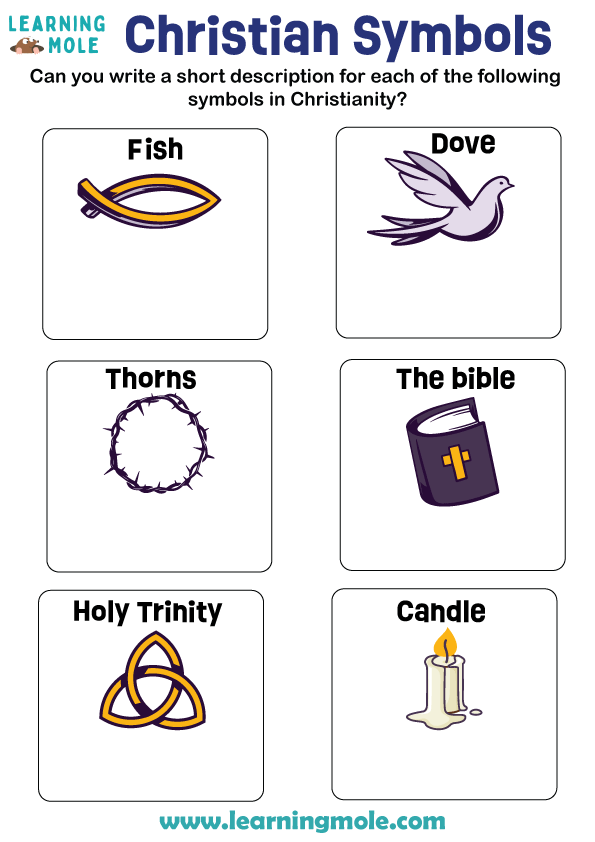 Christian Symbols Activity