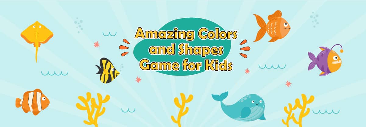 Amazing 11 Colours and Shapes Game for Kids