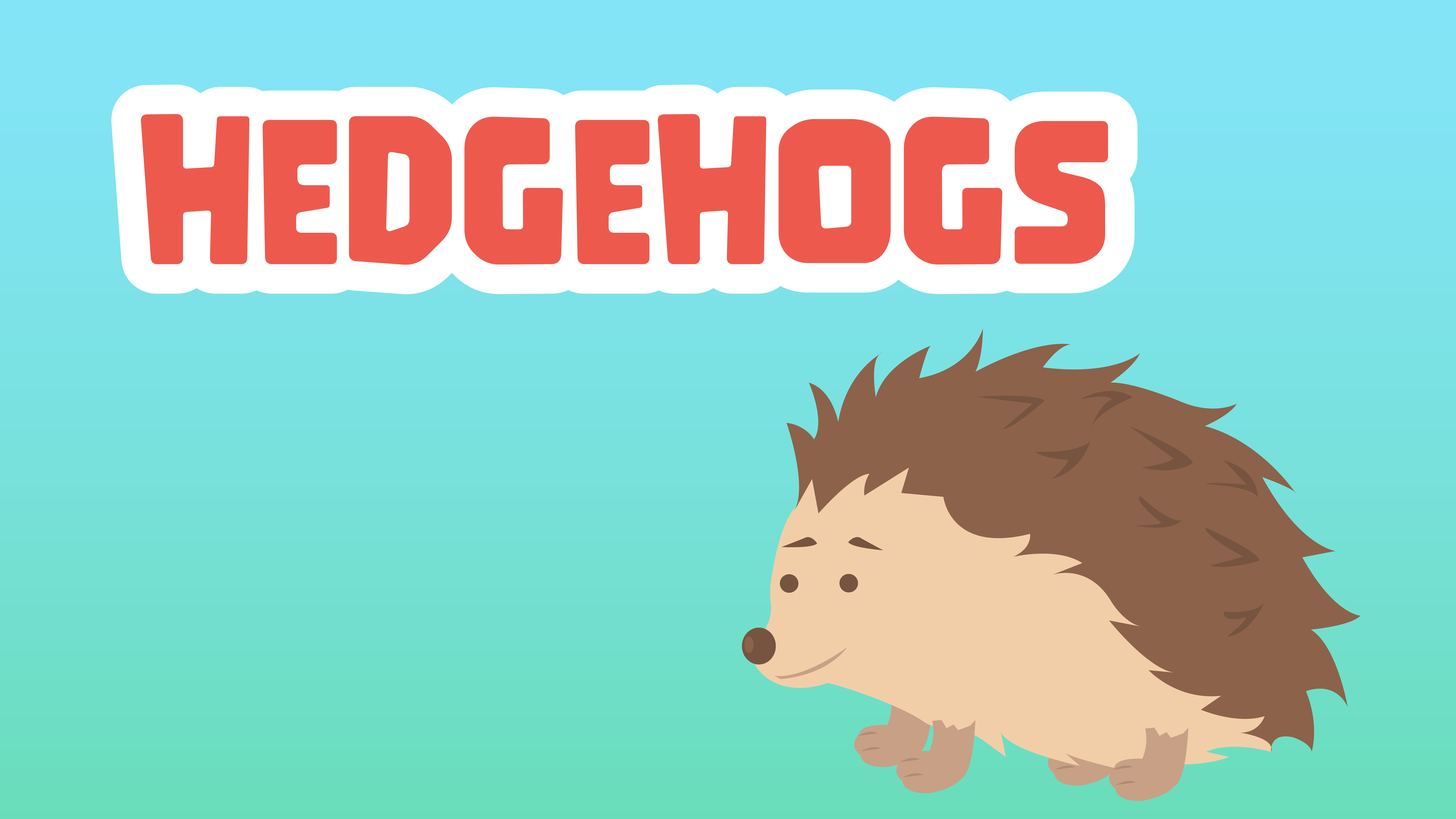 Hedgehogs LearningMole