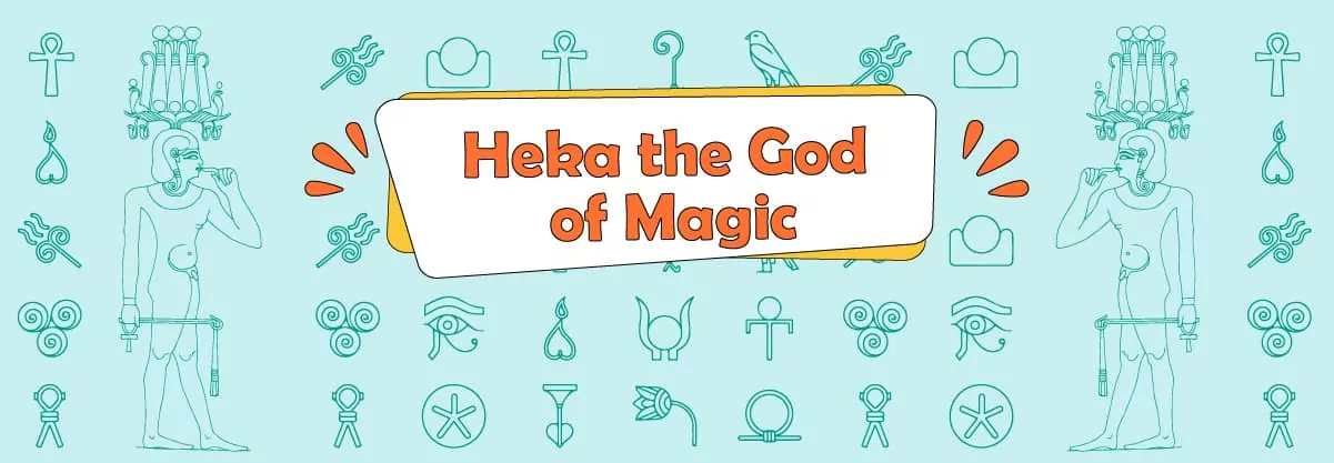 Heka, the God of Magic and Medicine