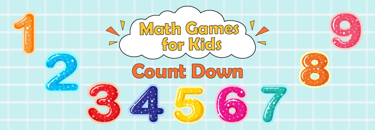 Math Games for Kids – Count Down The Charming Game