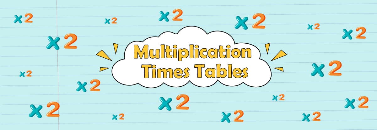 Multiplication Times Tables – 2x Magic Tables