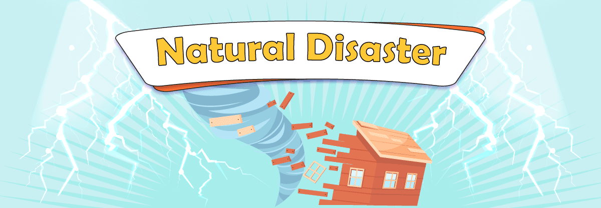 Natural disasters types and signs of distress that we could feel