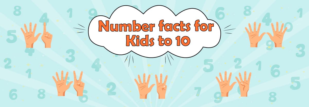 Number facts for Kids to 10