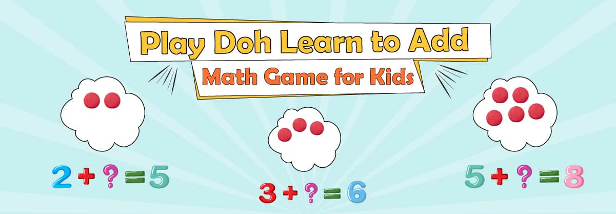 Play Doh Games: Learn to Add Fabulous Math Game for Kids