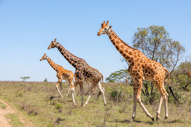 Land Animals From Africa and South America,Giraffe,Capybara,Baboon LearningMole