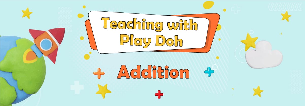 Teaching with Play Doh – Dazzling Addition
