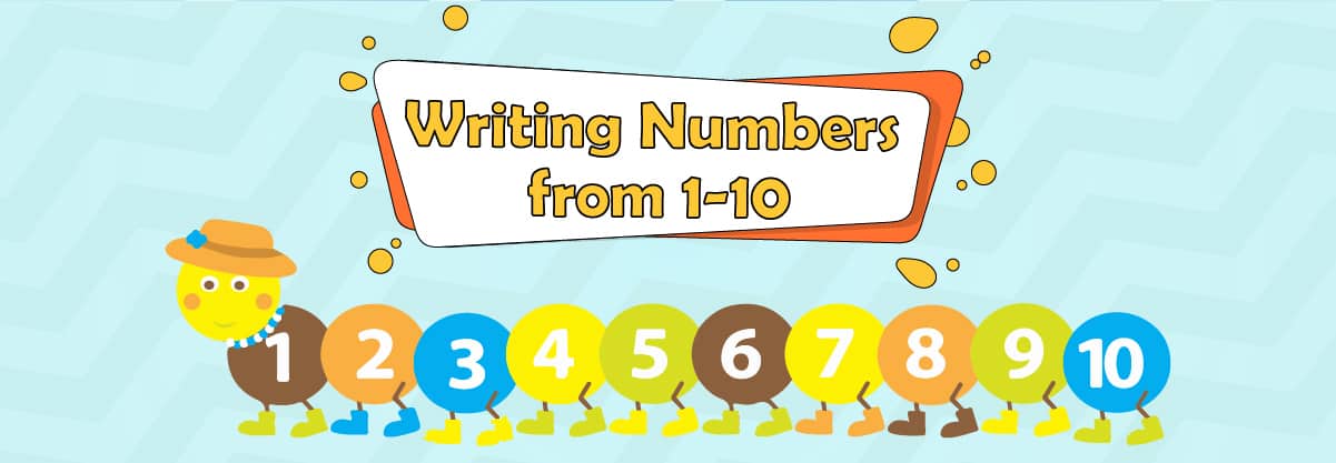 Writing Numbers from 1-10