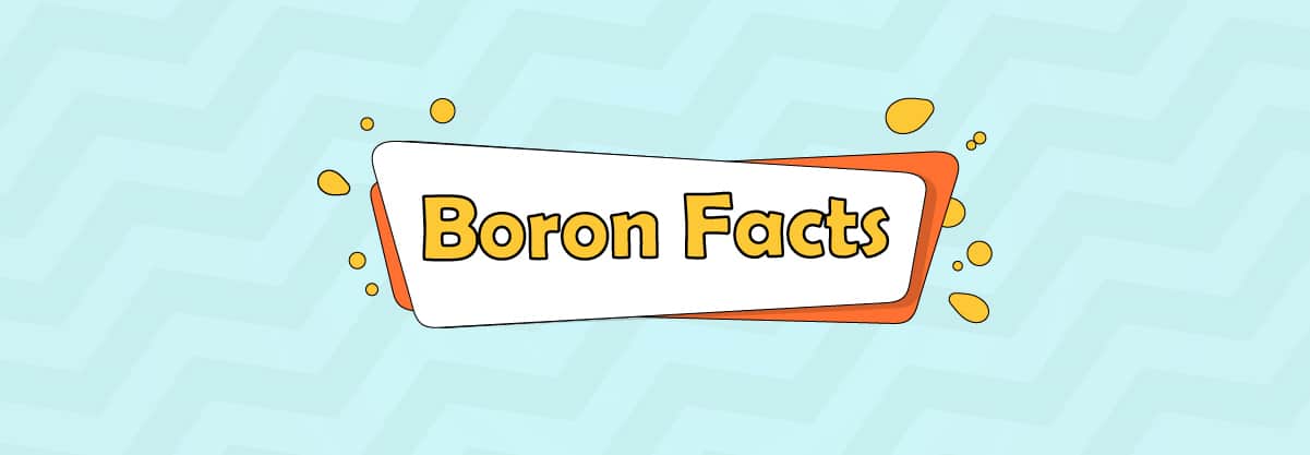 Boron: The Brilliant Chemical Element that Promotes Lives