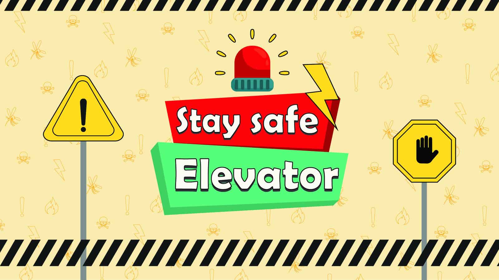 Safe in Elevators LearningMole