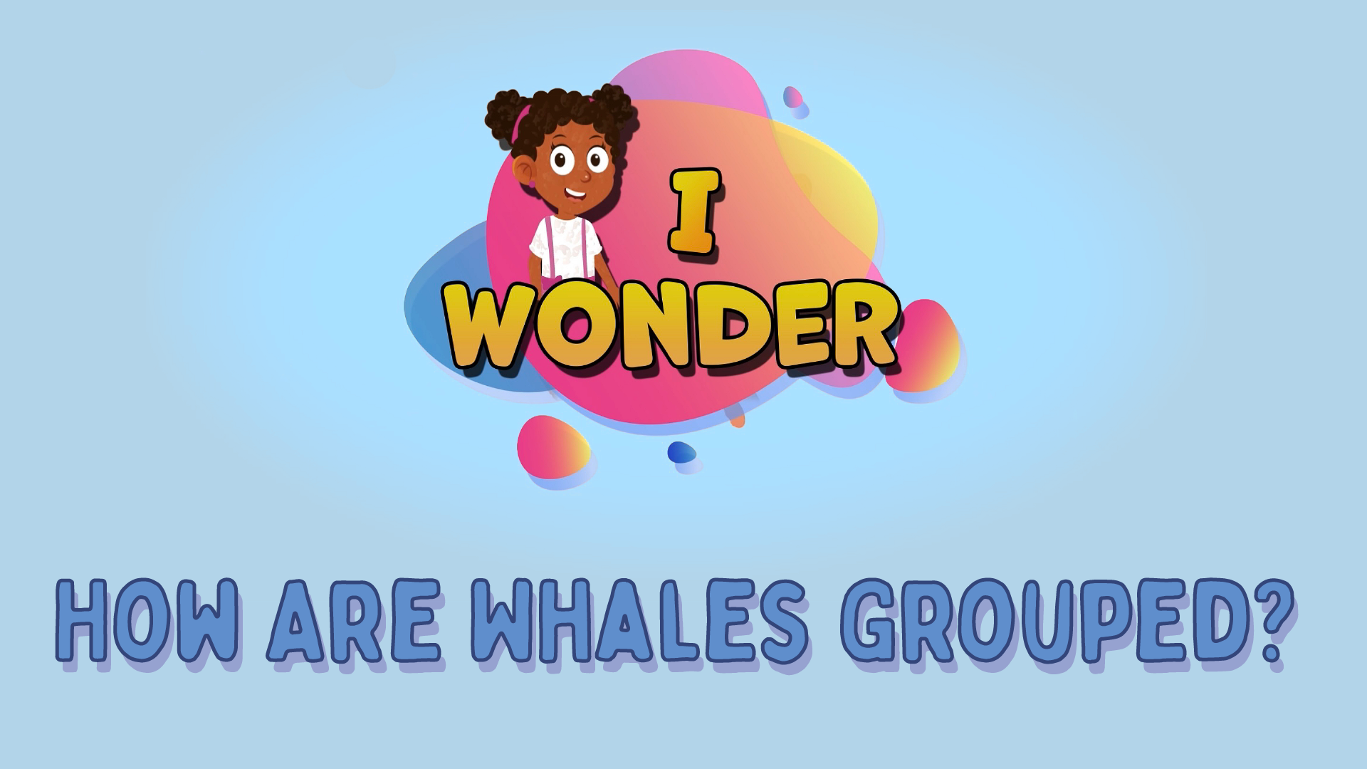 How Are Whales Grouped?
