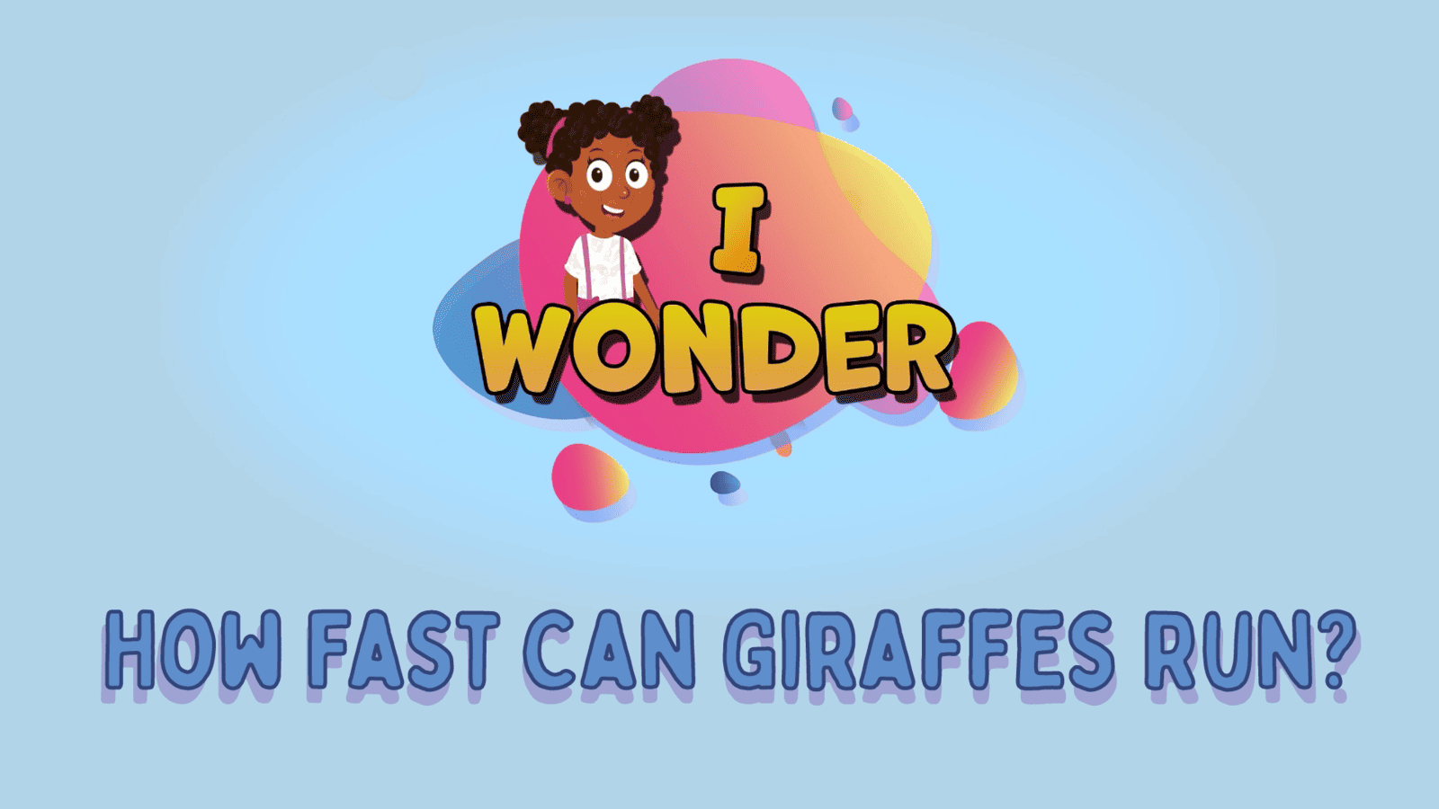 How Fast Can Giraffes Run?