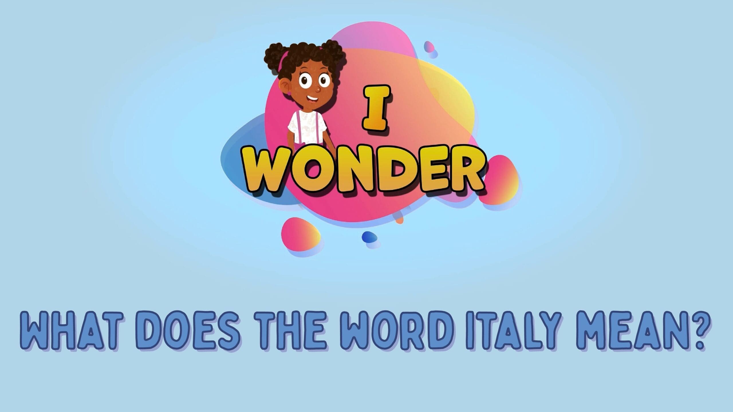 What Does The Word Italy Mean?