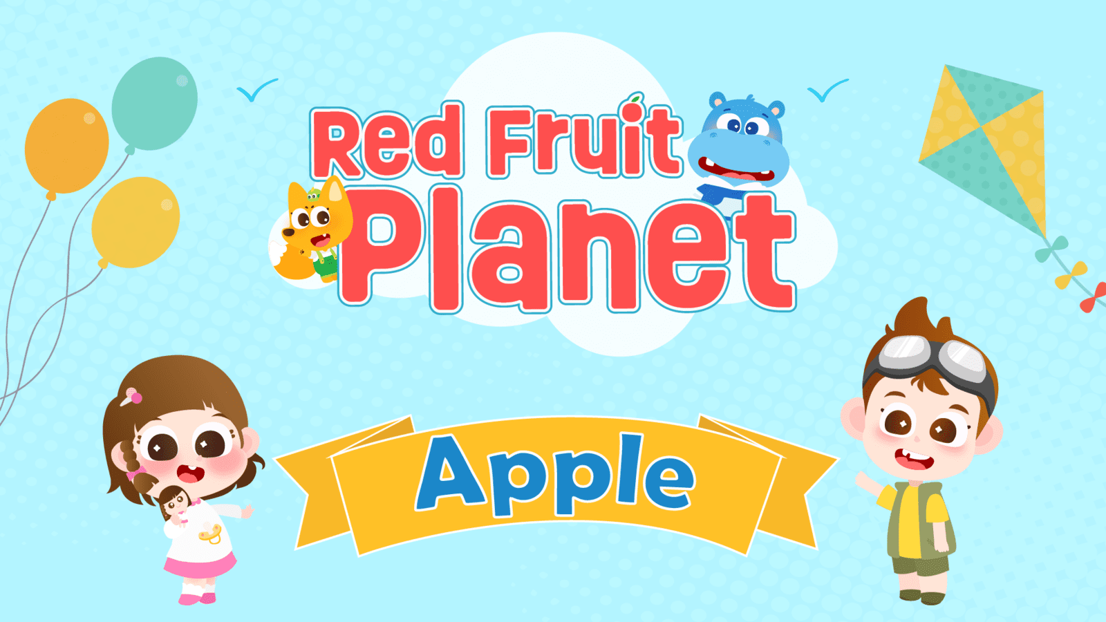 Learn English for Kids - Apple