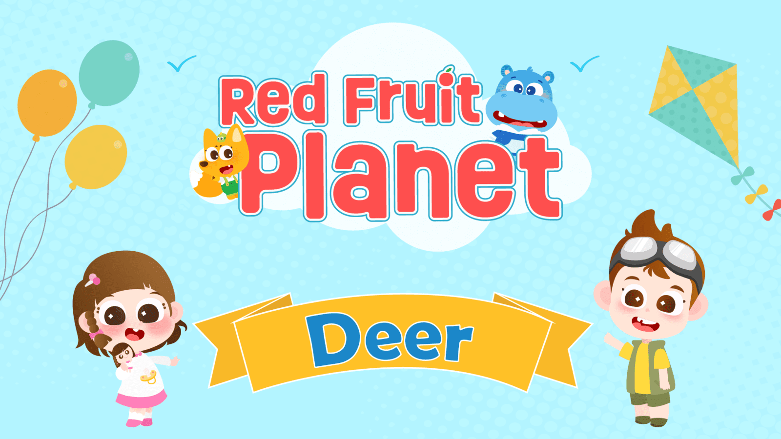 Learn English for Kids - Deer