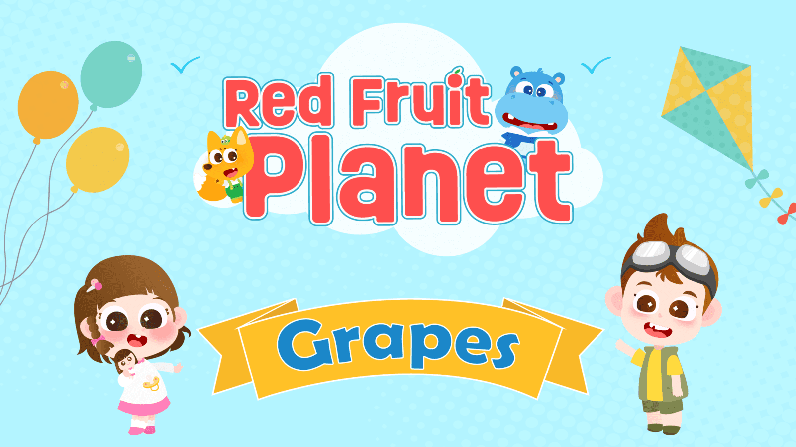 Learn English for Kids - Grapes