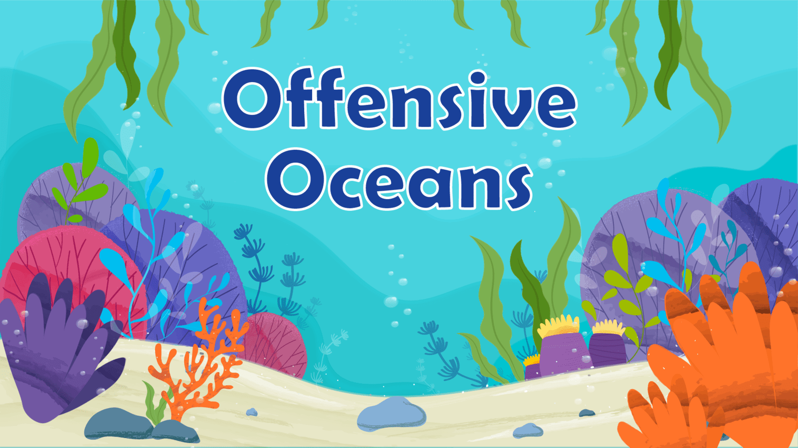 Fierce Ocean Animals LearningMole