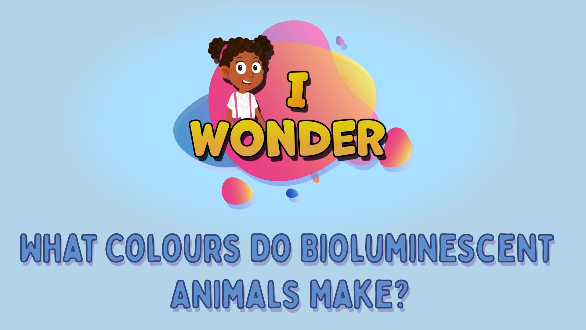 What Colours Do Bioluminescent Animals Make?