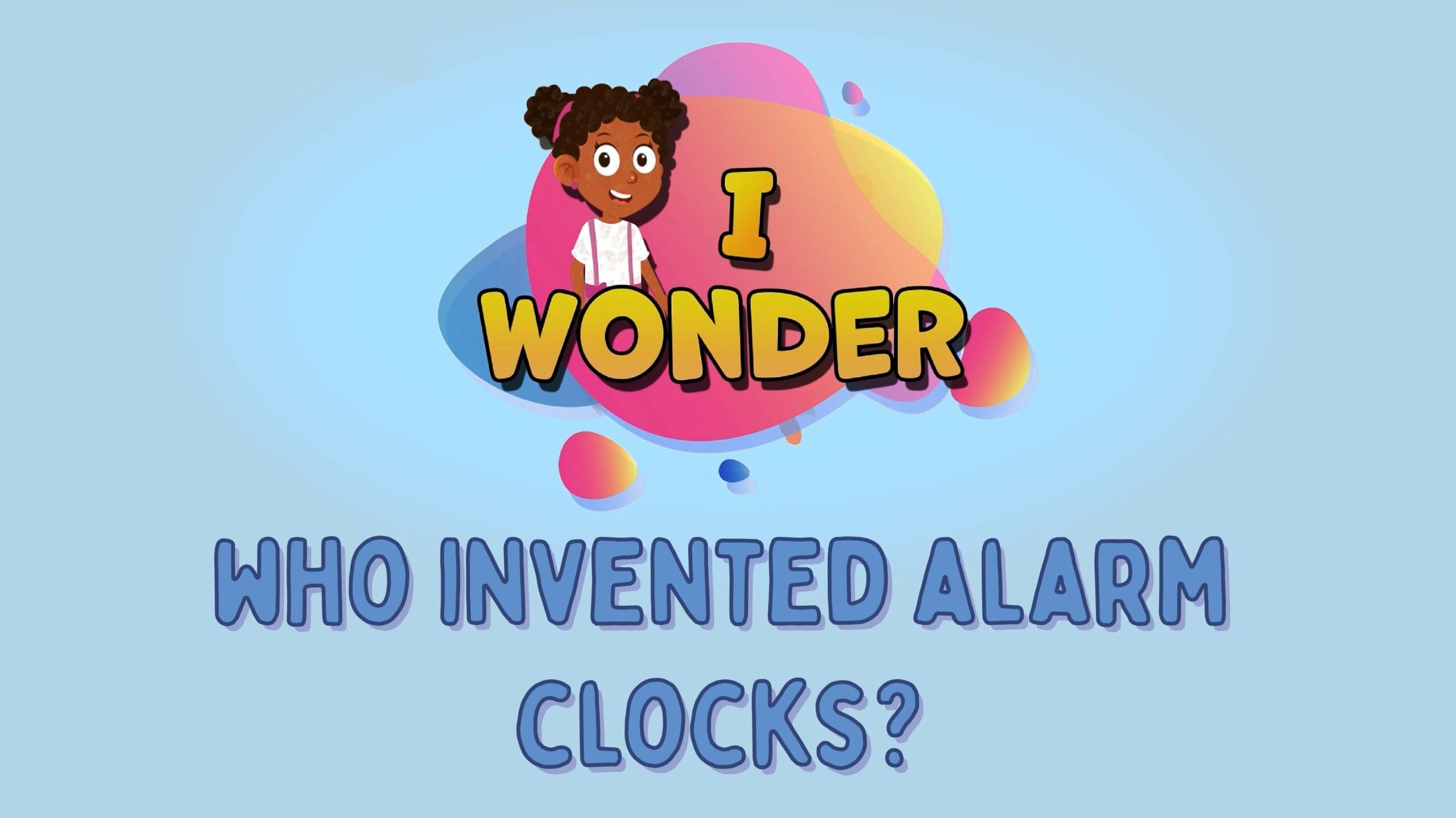 Who invented alarm clocks
