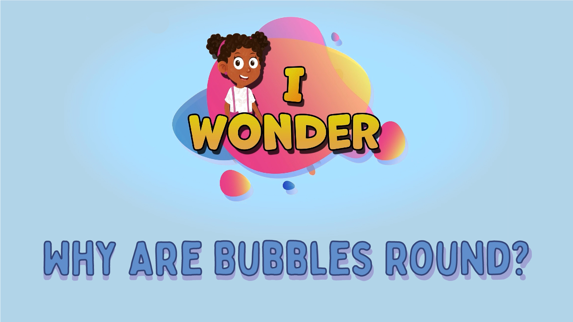 Why Are Bubbles Round?