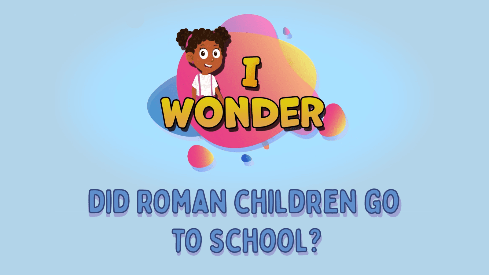 Did Roman Children Go To School?