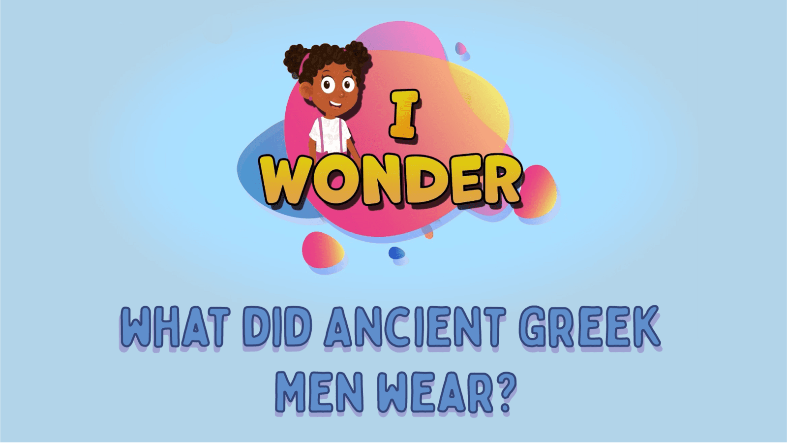 Ancient Greek Men Wear LearningMole