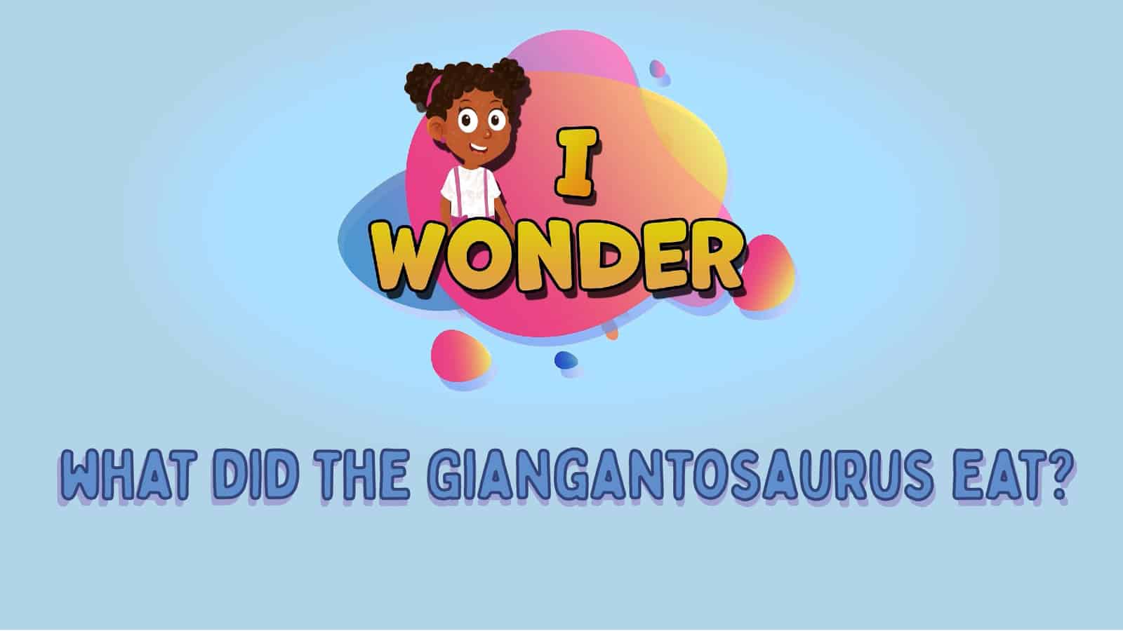 What Did The Giganotosaurus Eat?