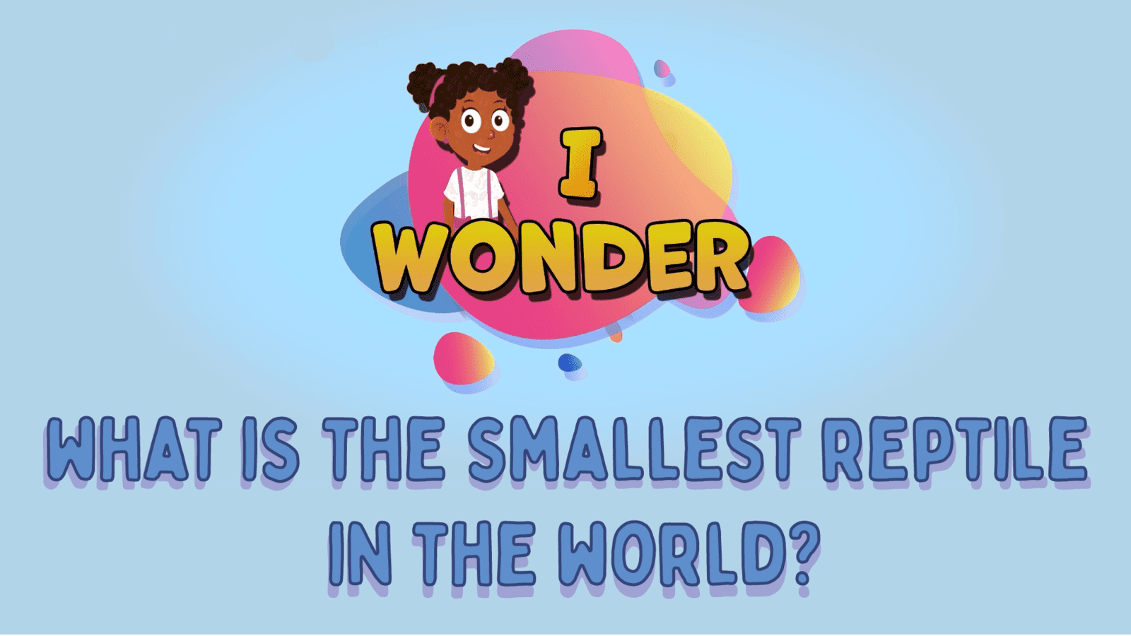 What Is The Smallest Reptile In The World?