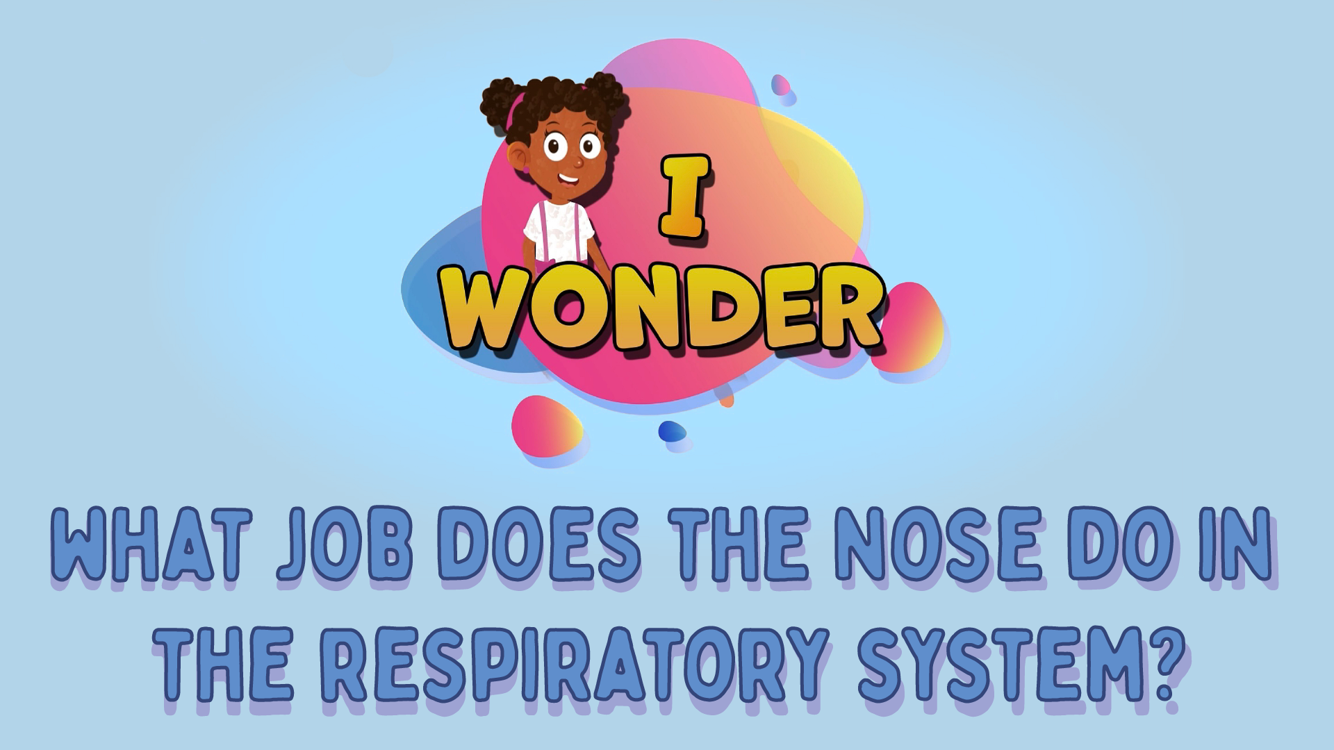 What Job Does The Nose Do In The Respiratory System?
