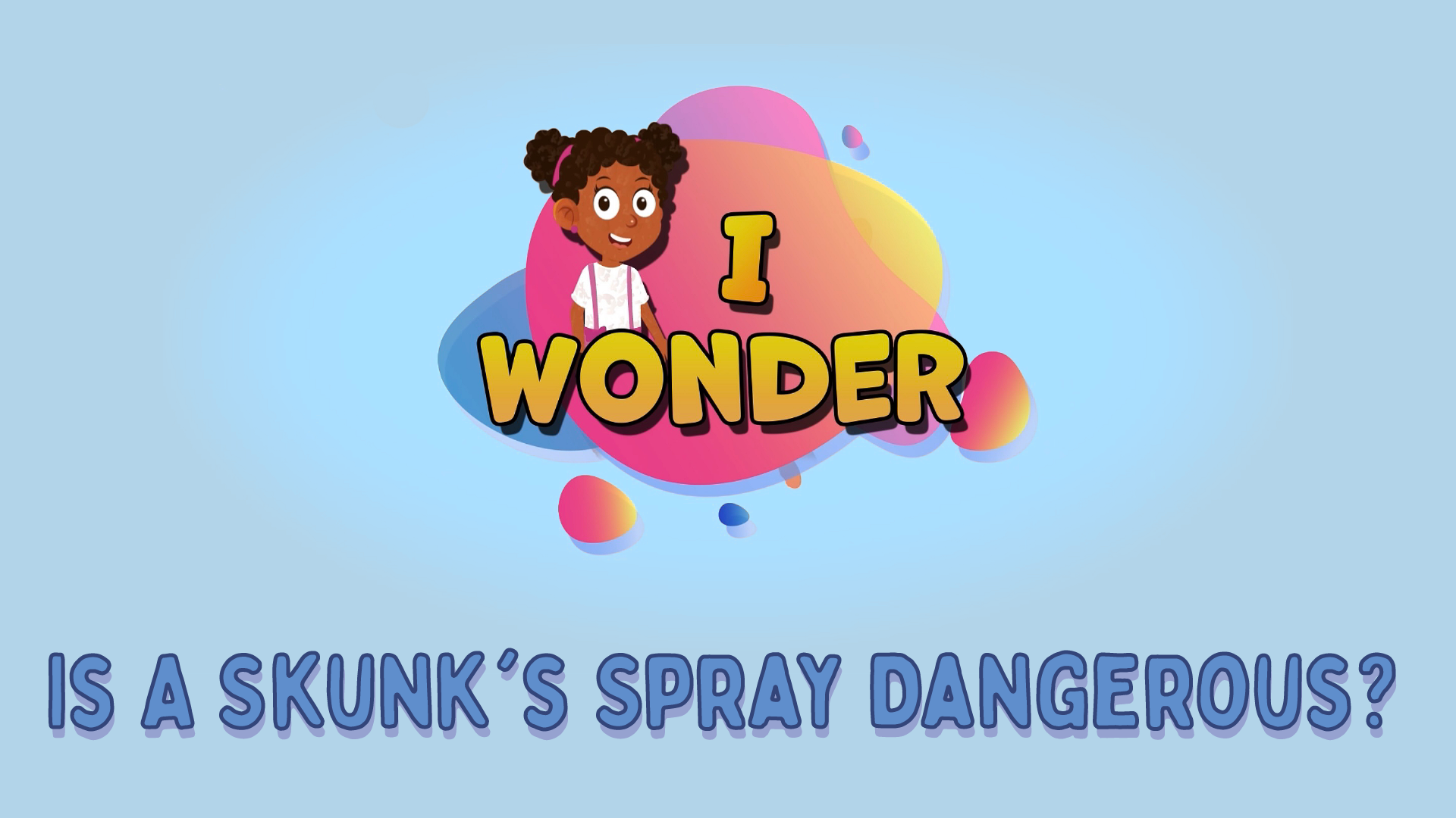 Is A Skunk’s Spray Dangerous?