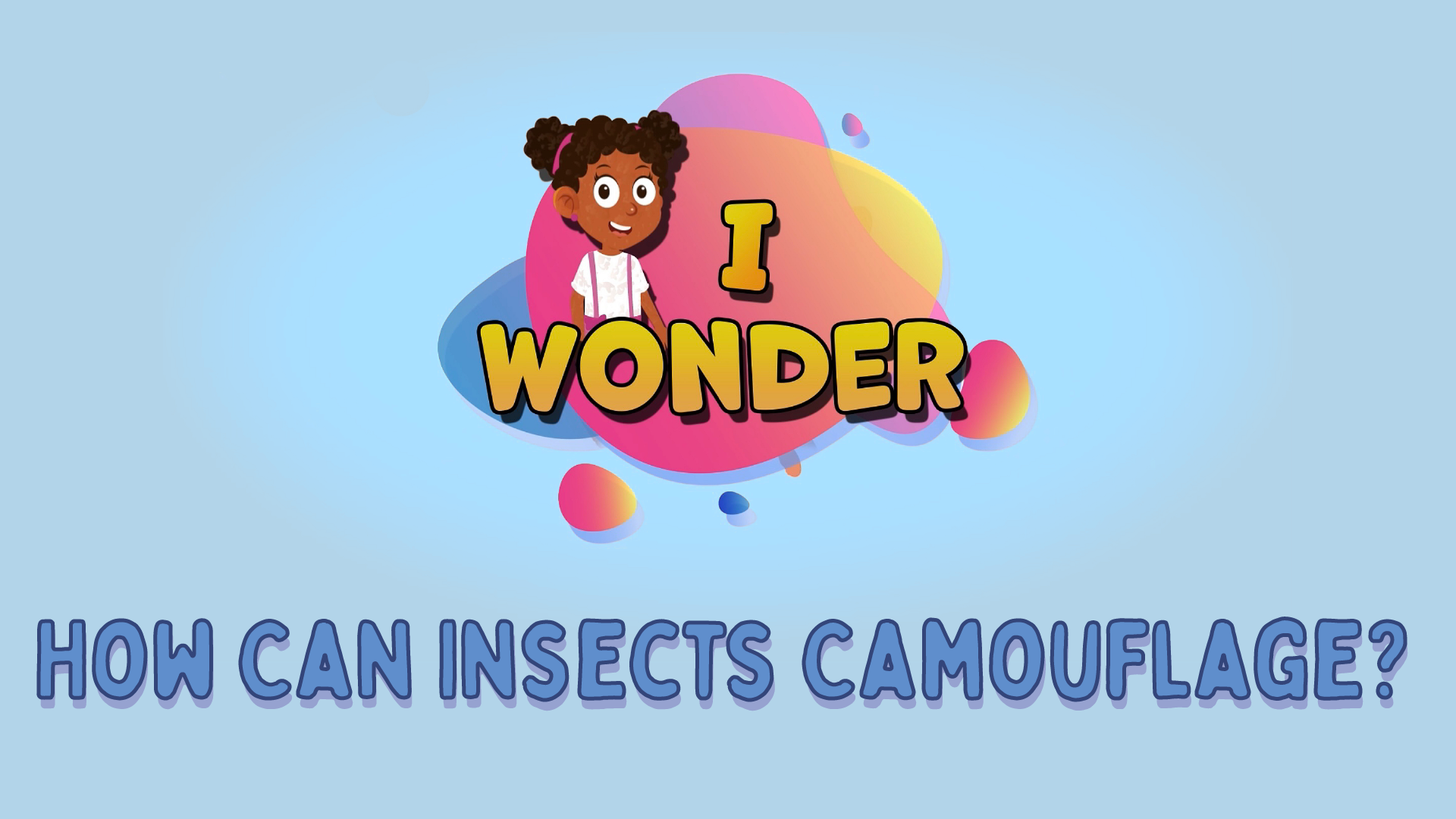 How Can Insects Camouflage?
