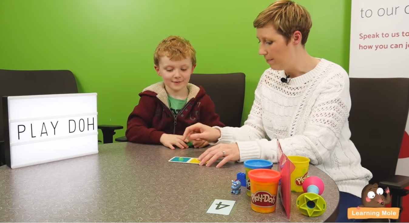 Play-Doh Alphabet Interesting Game