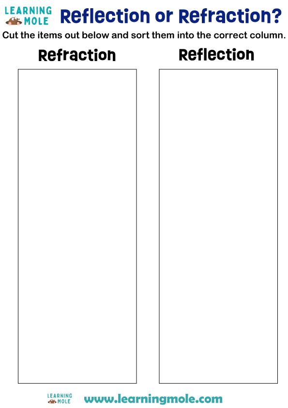 Reflection or Refraction Activity