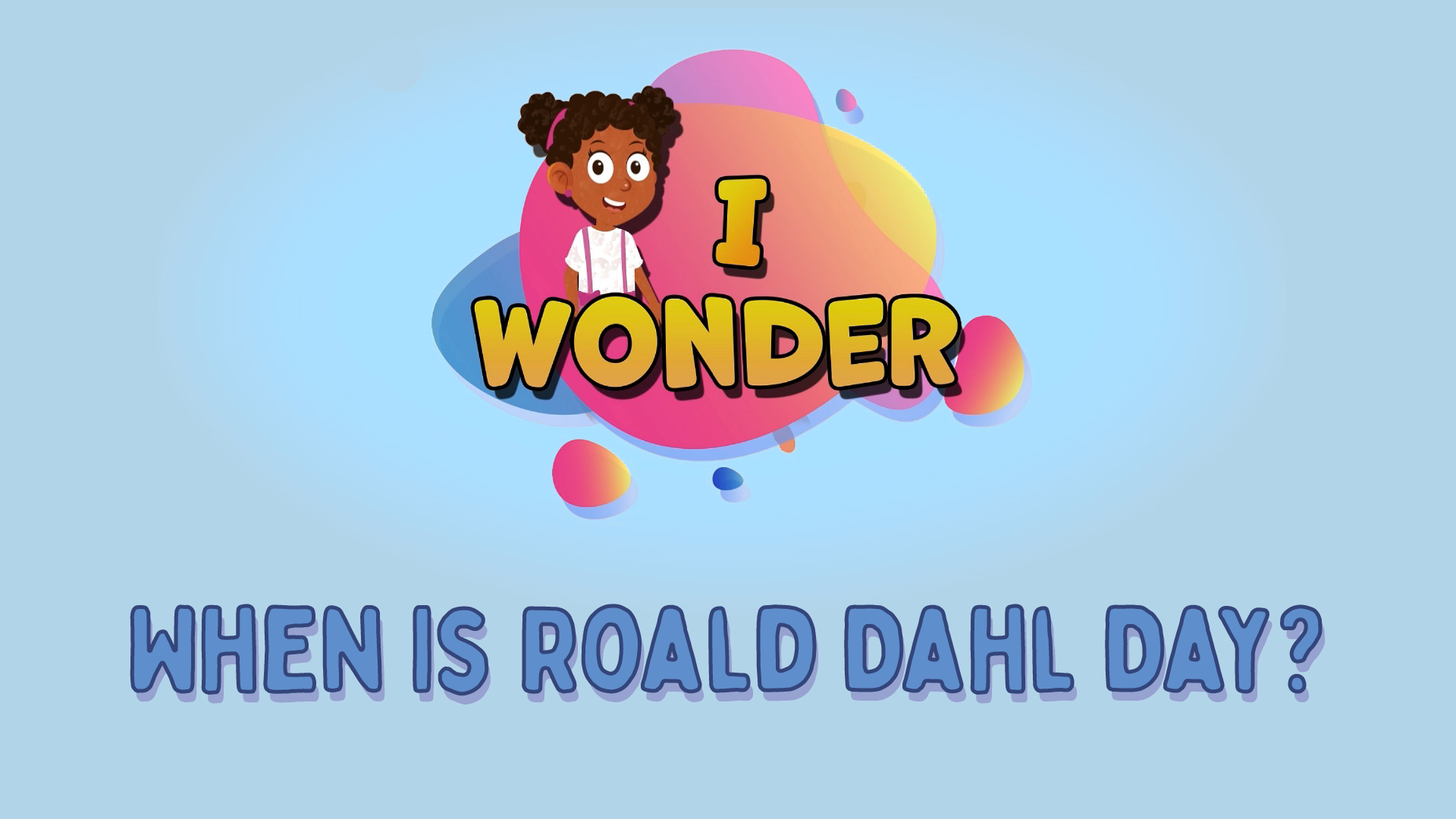 When Is Roald Dahl Day?
