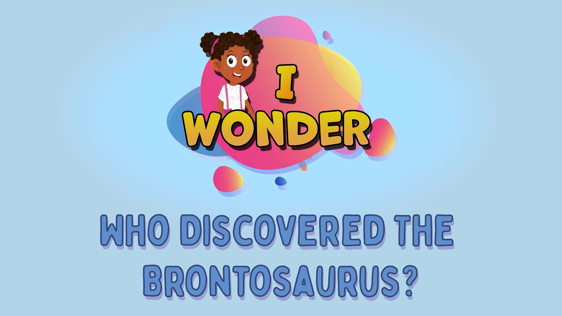 Who Discovered The Brontosaurus?