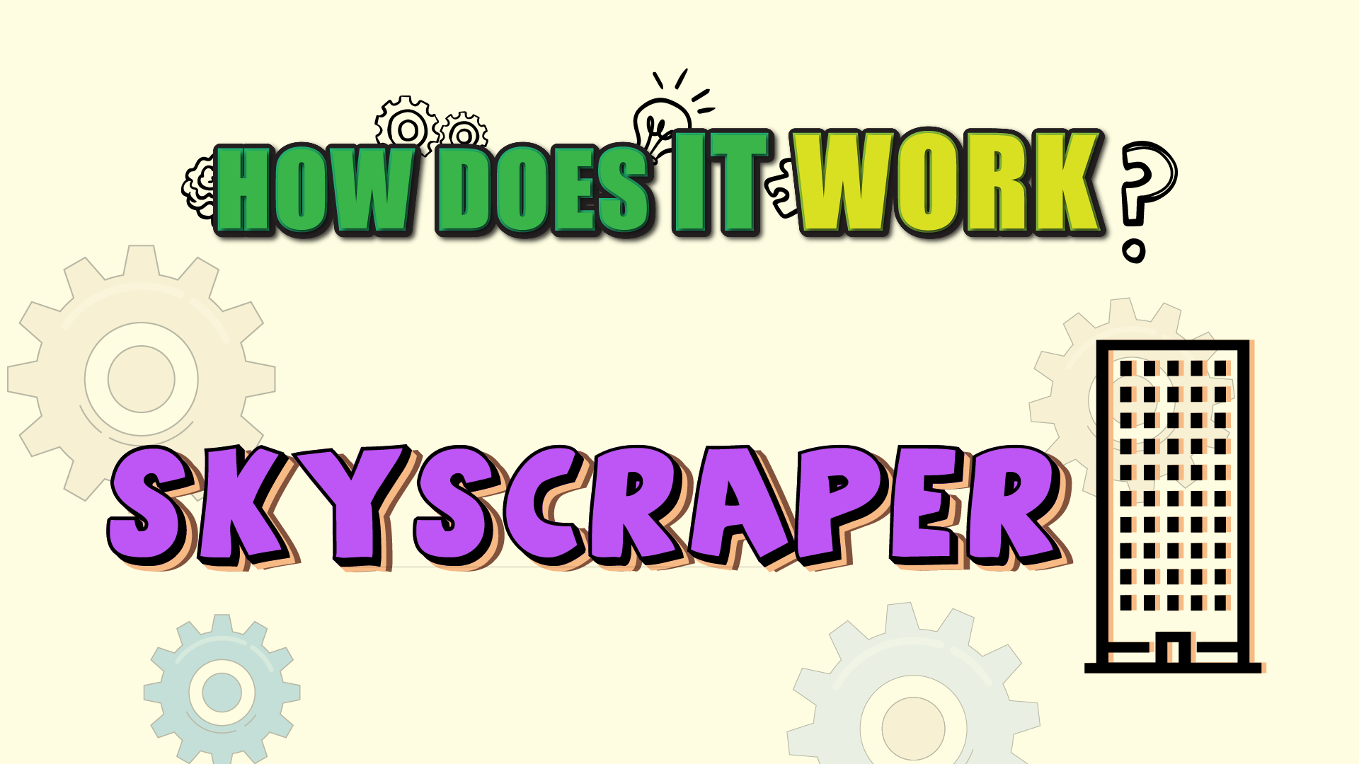 Skyscraper - LearningMole